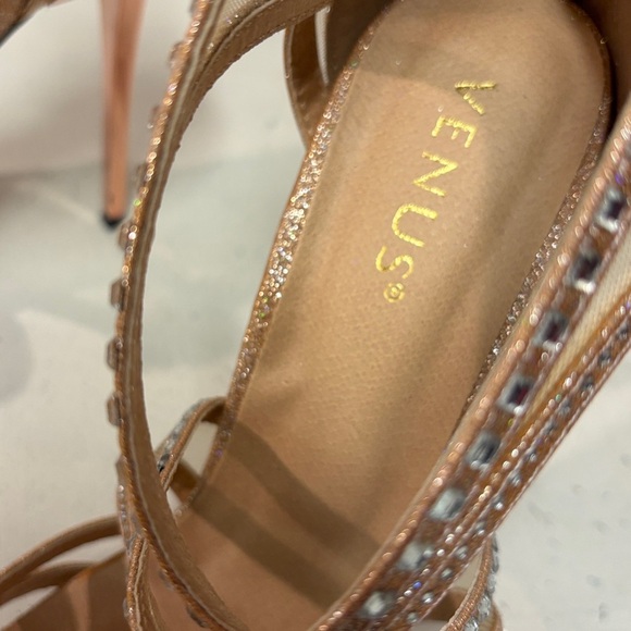 Venus rose gold stiletto heels size 9 - Picture 10 of 10